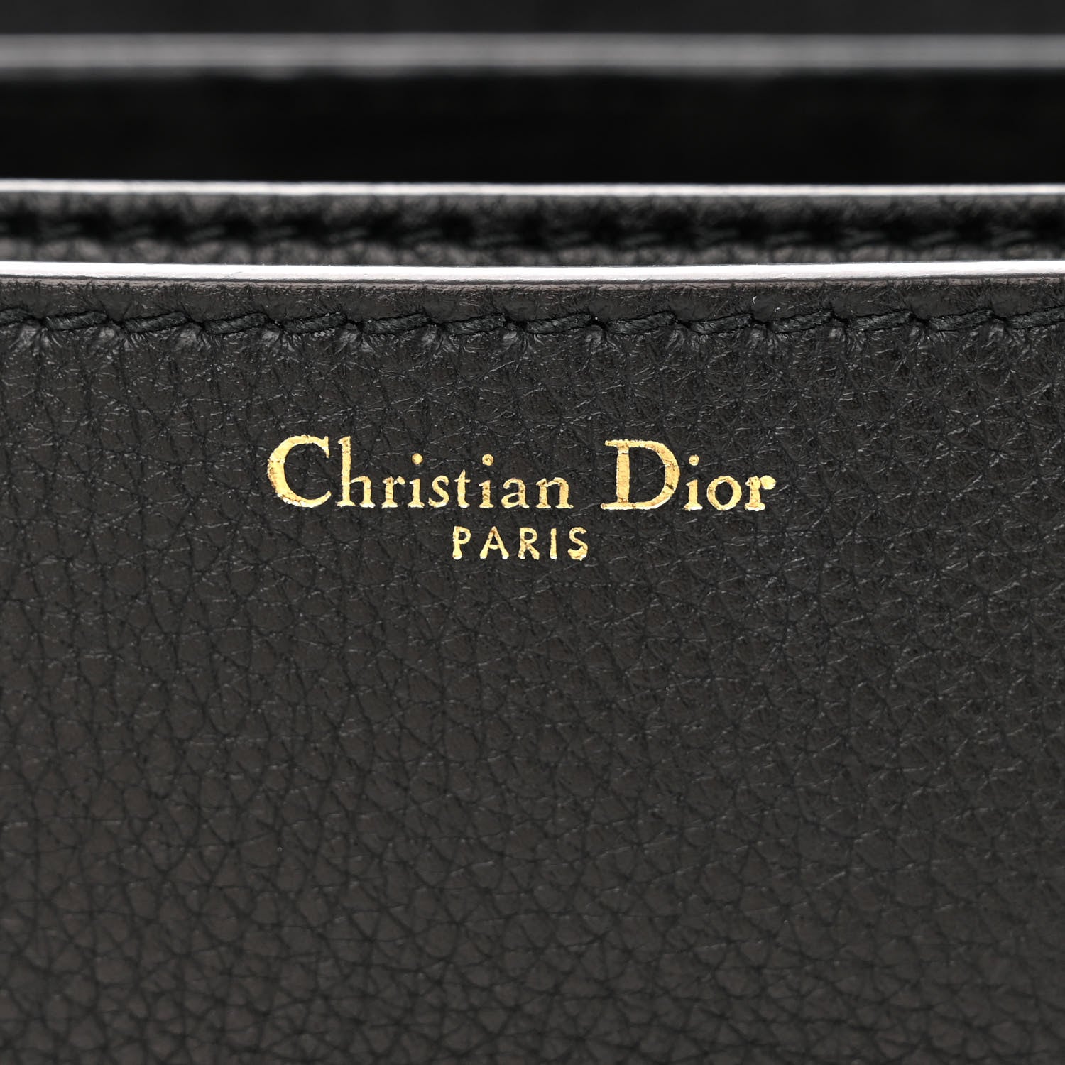 Christian Dior Grained Calfskin Dio(r)evolution Flap Bag Black 6 of 10