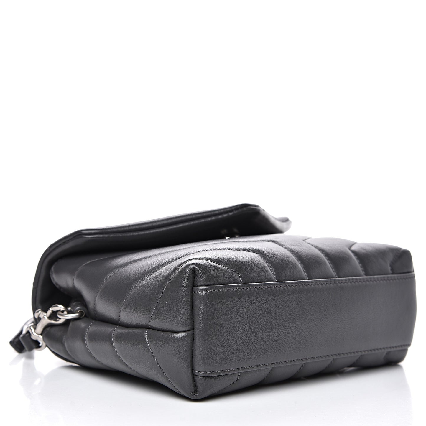 Calfskin Y Quilted Monogram Toy Loulou Crossbody Bag Storm