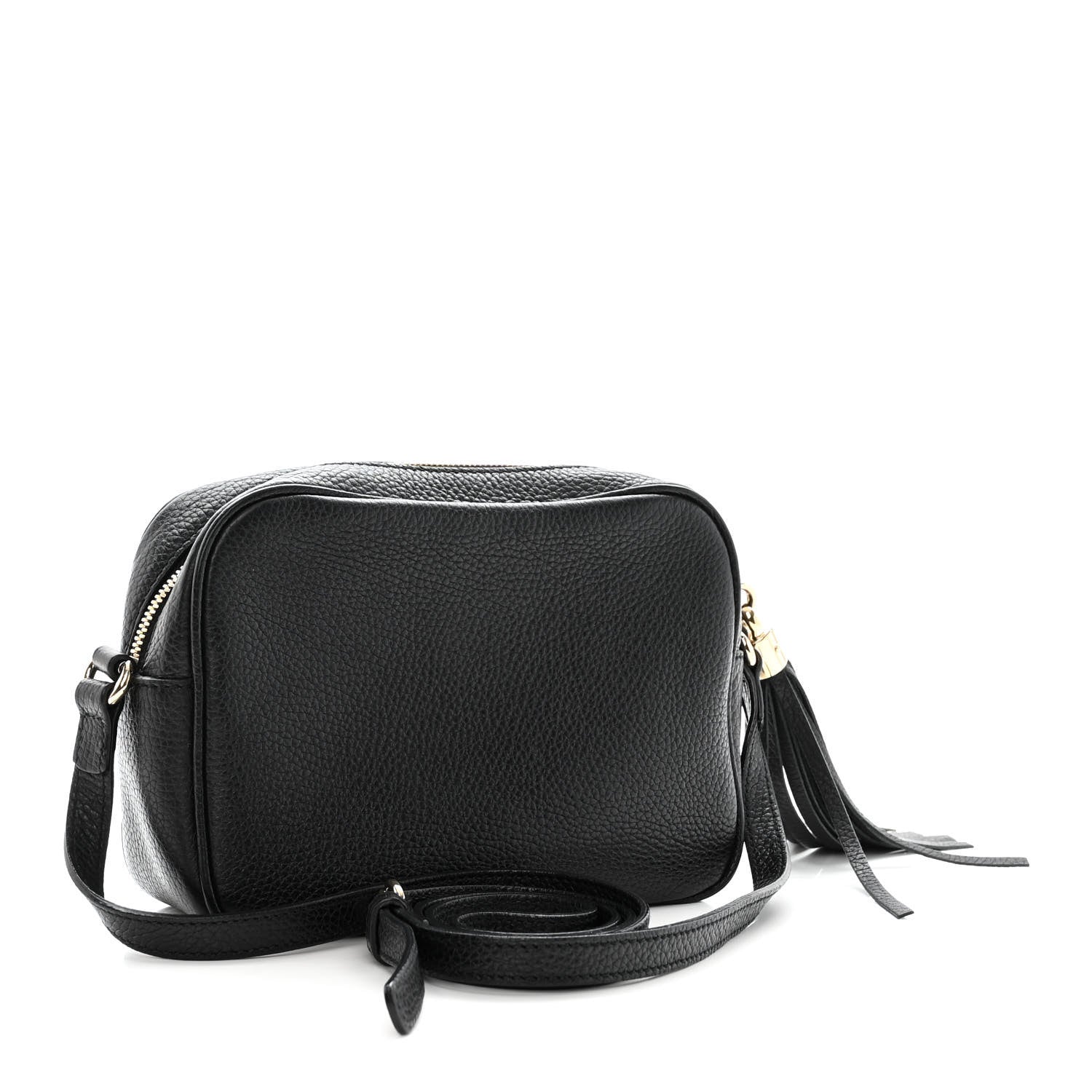 Gucci Pebbled Calfskin Small Soho Disco Bag Black 3 of 13