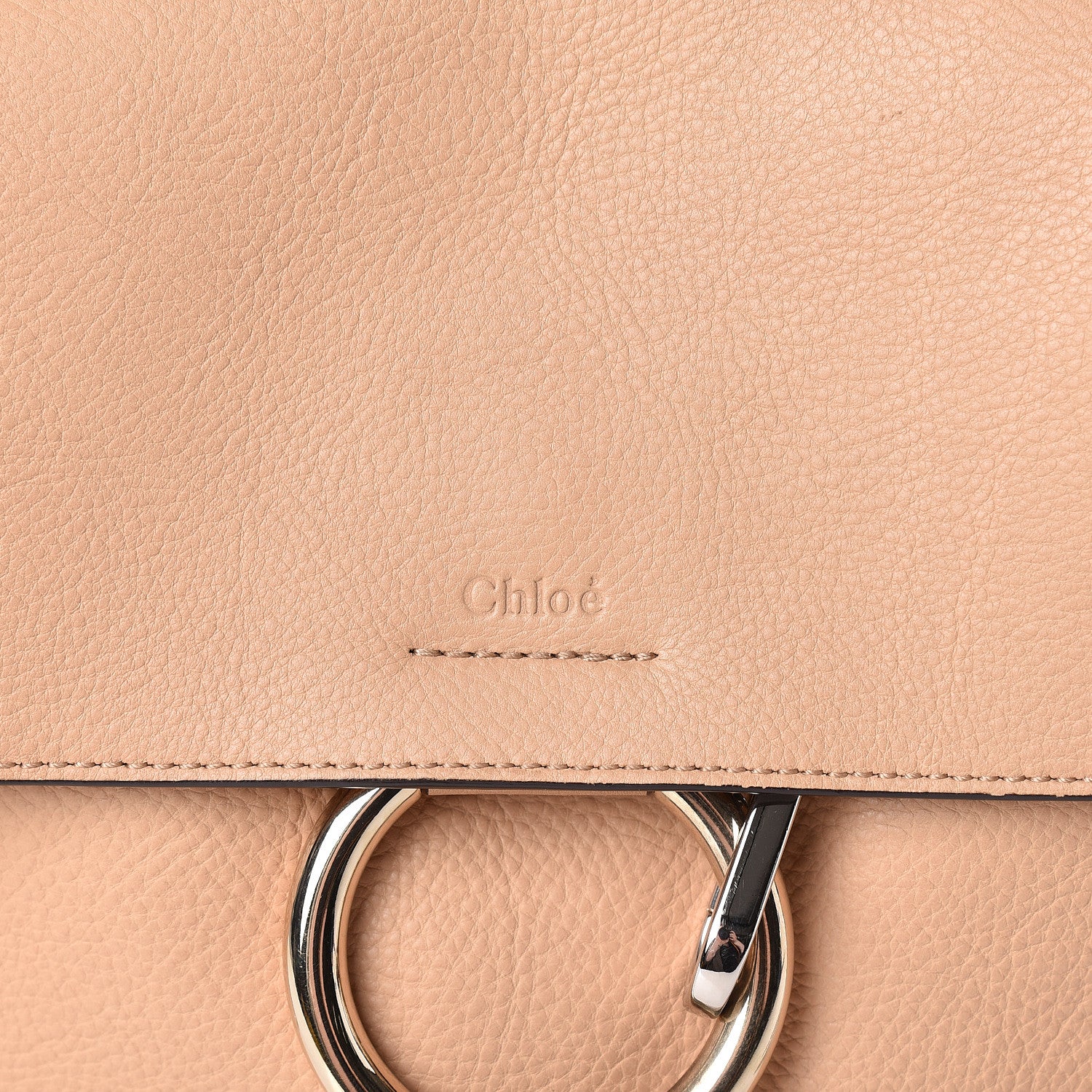 Chloe Calfskin Small Faye Day Shoulder Bag Blush Nude 7 of 18