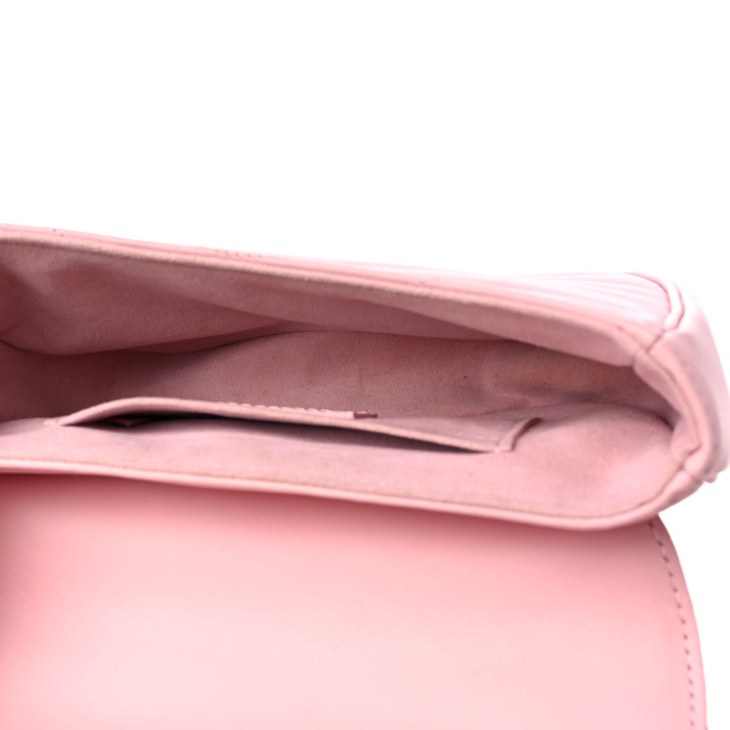 Calfskin New Wave Chain MM Smoothie Pink