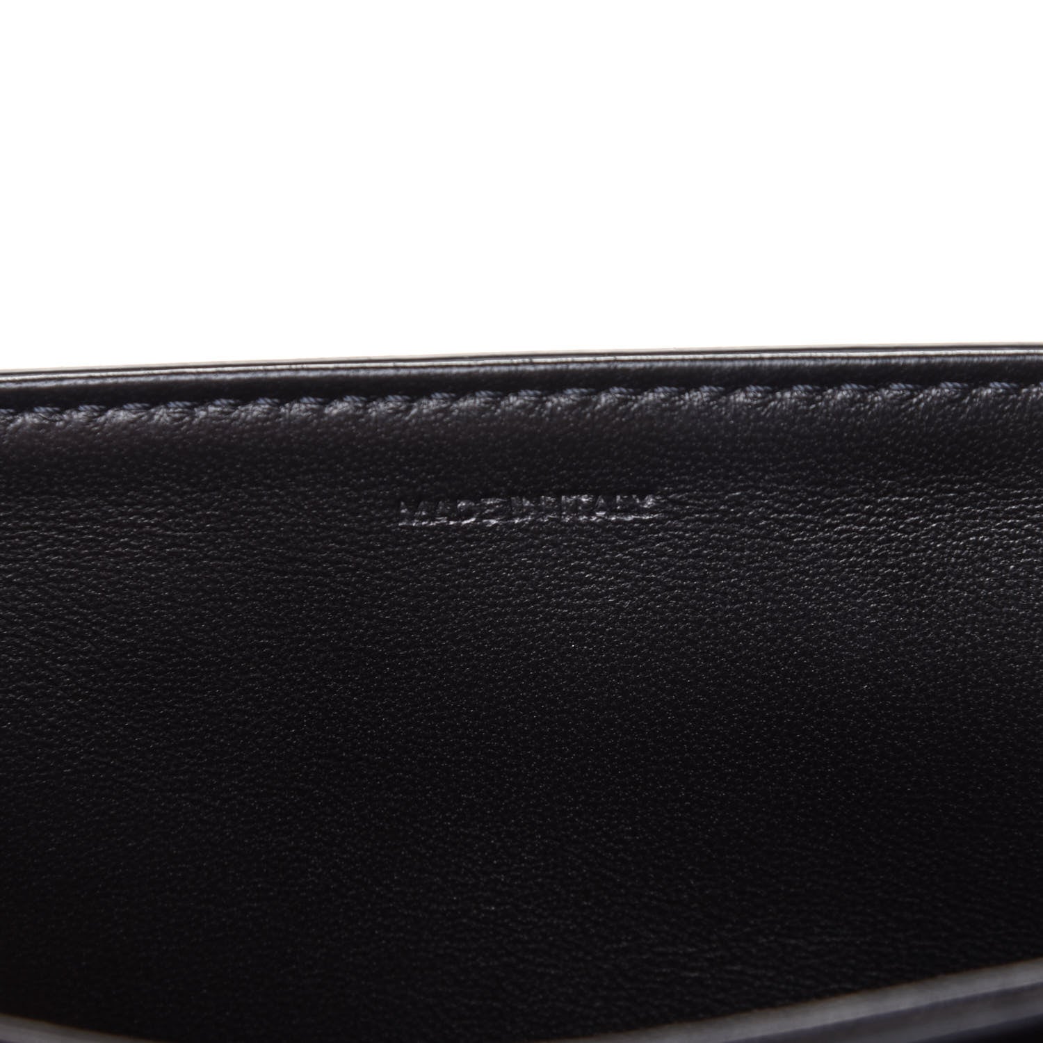 Celine Shiny Calfskin Medium Triomphe Black 8 of 12