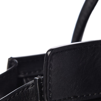 Celine Smooth Calfskin Nano Luggage Black 8 of 13