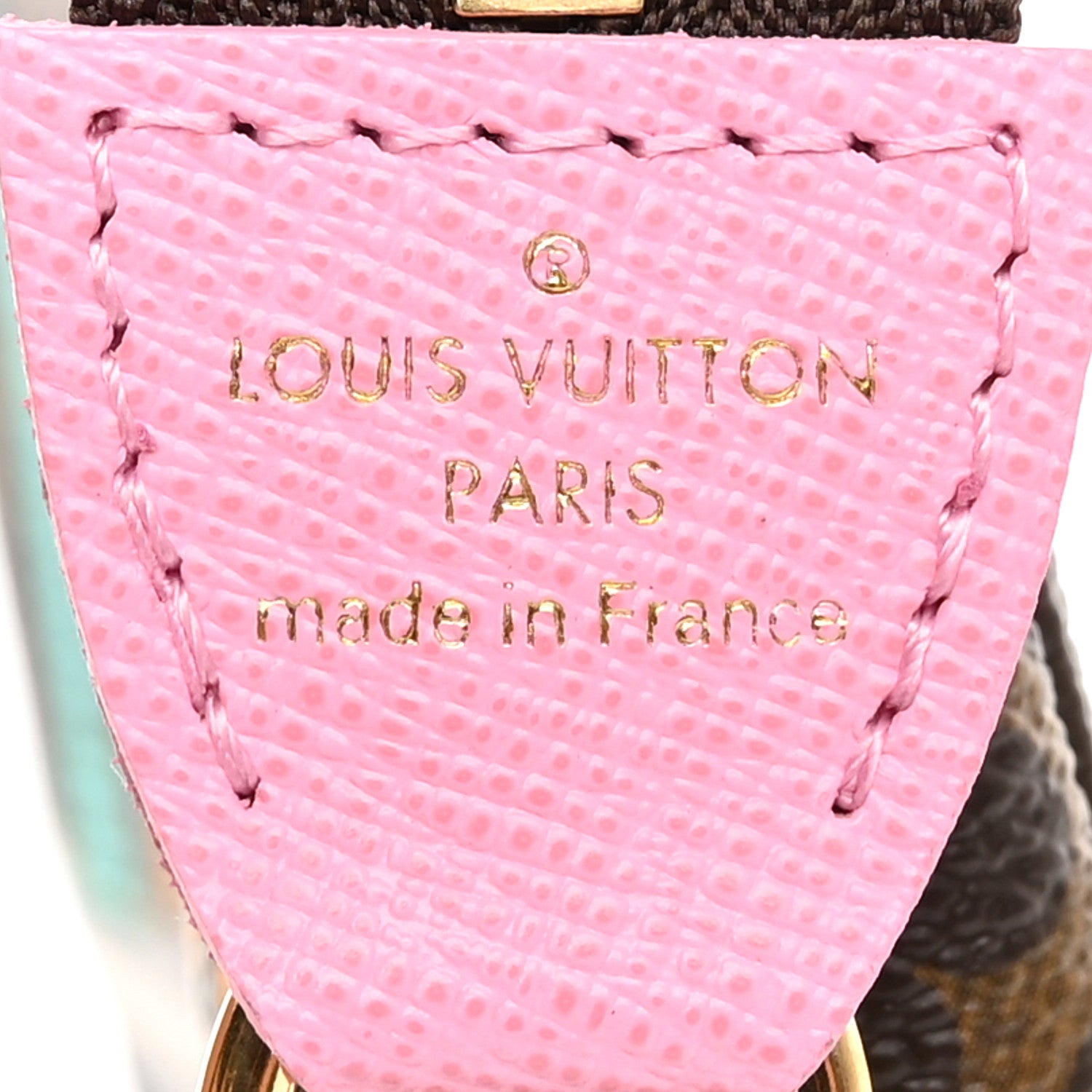 Louis Vuitton Monogram 2022 Christmas Animation Paris Mini Pochette Accessories Pink 6 of 7