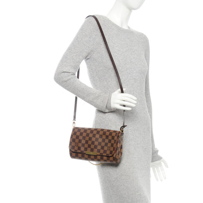 Louis Vuitton Damier Ebene Favorite MM 2 of 8