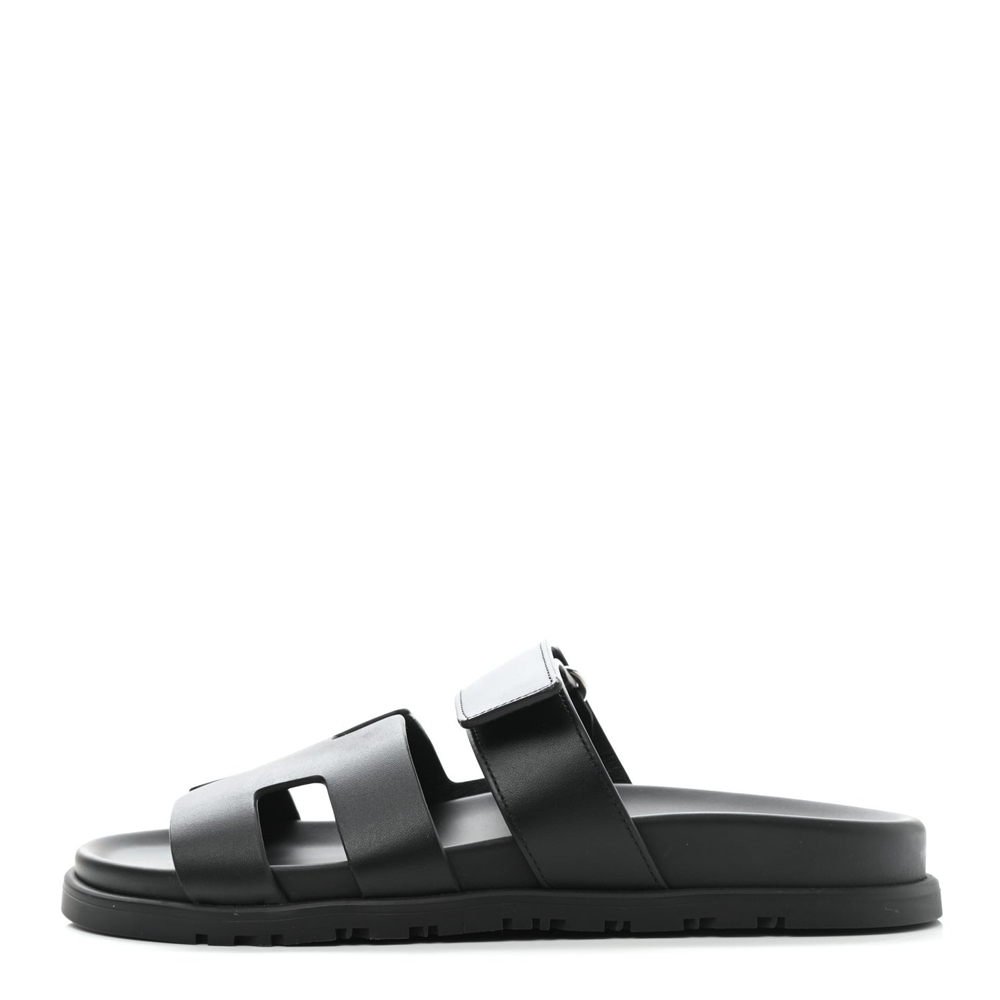 Calfskin Womens Chypre Sandals 37 Black