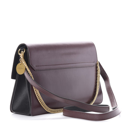 Givenchy Crinkled Patent Calfskin Medium GV3 Flap Black Burgundy 3 of 10