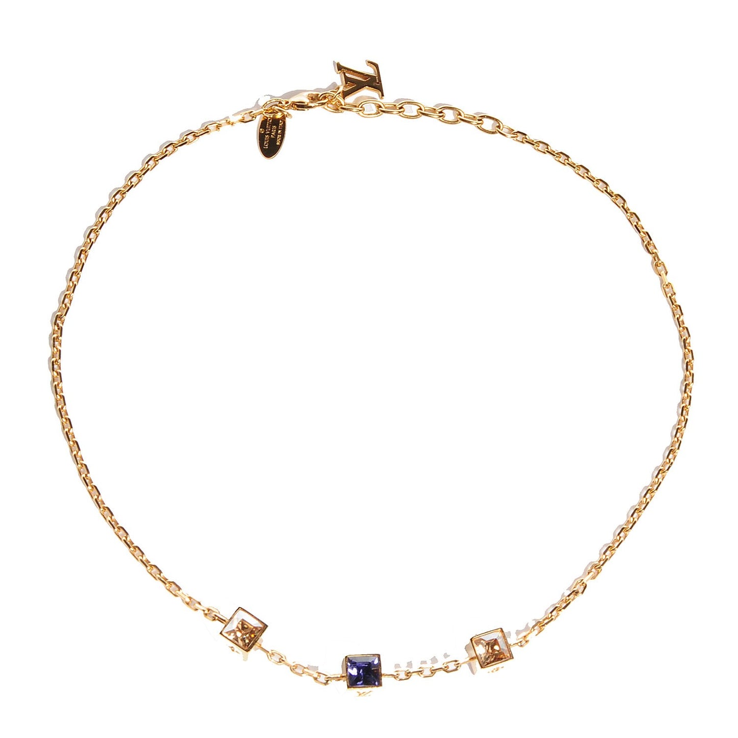 Swarovski Gamble Short Necklace Azur
