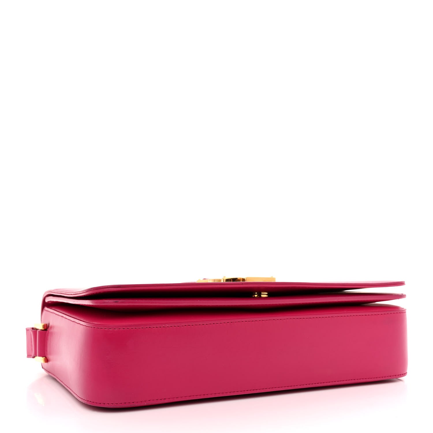 Saint Laurent Smooth Calfskin Medium Classic Monogram Universite Bag Fuchsia 4 of 17
