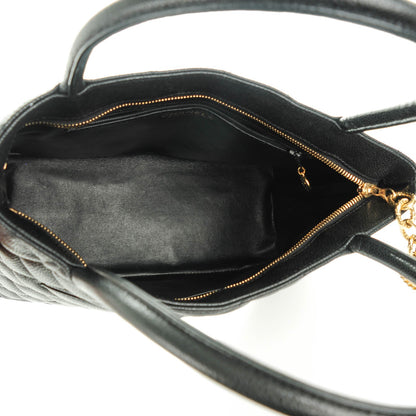 Chanel Caviar Quilted Medallion Tote Black 5 of 7