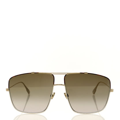 Christian Dior Metal Monsieur 2 Sunglasses Light Gold Havana 2 of 9