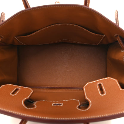 Hermes Togo BIRKIN 30 Gold 5 of 13