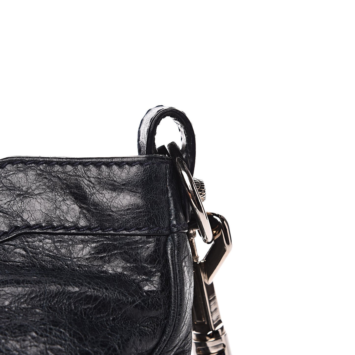 Agneau Giant 12 Silver Hardware Hip Dark Night