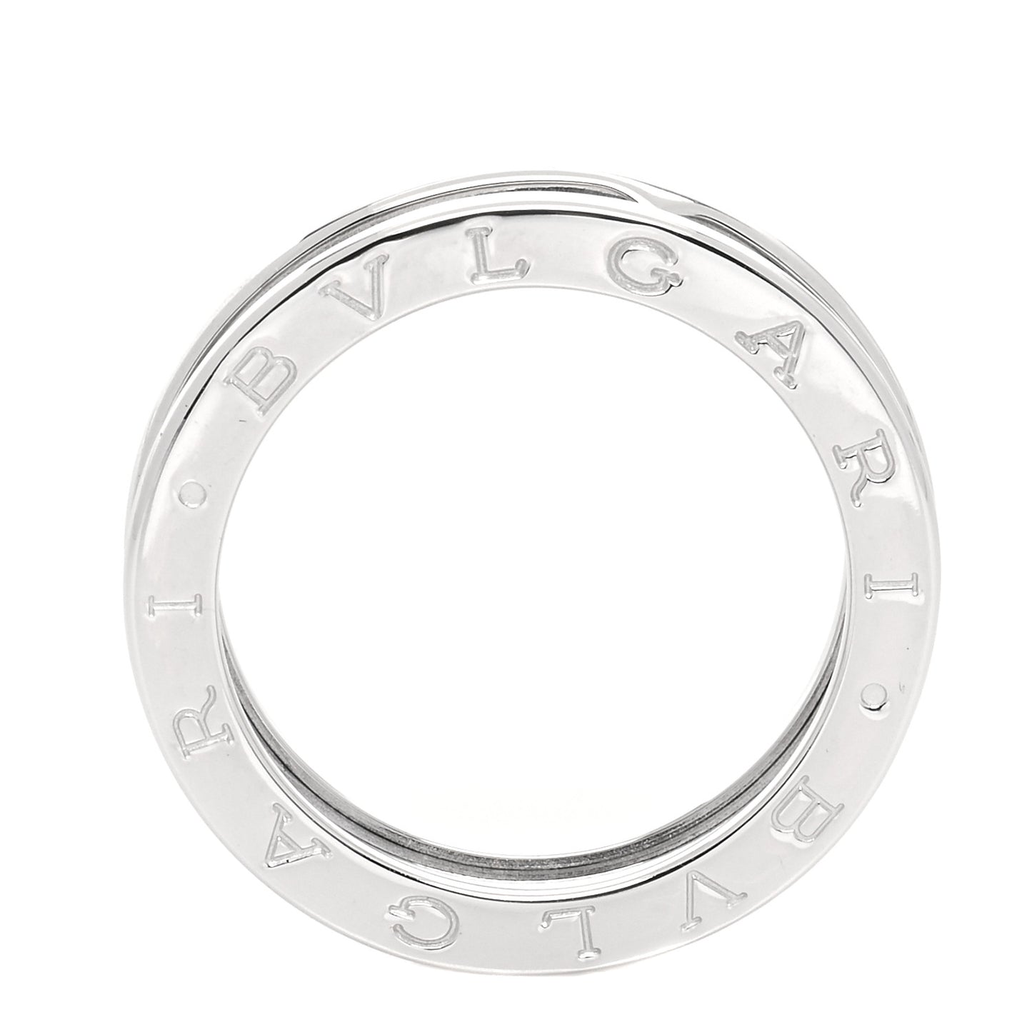 18K White Gold B.Zero1 One-Band Ring 57 8