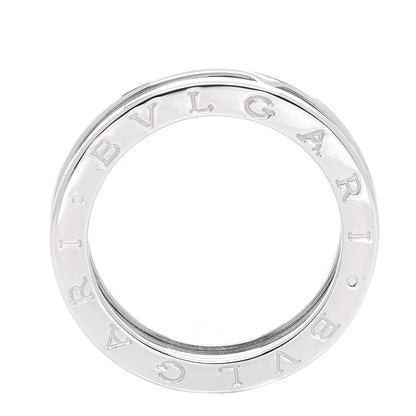 Bulgari 18K White Gold B.Zero1 One-Band Ring 57 8 4 of 5