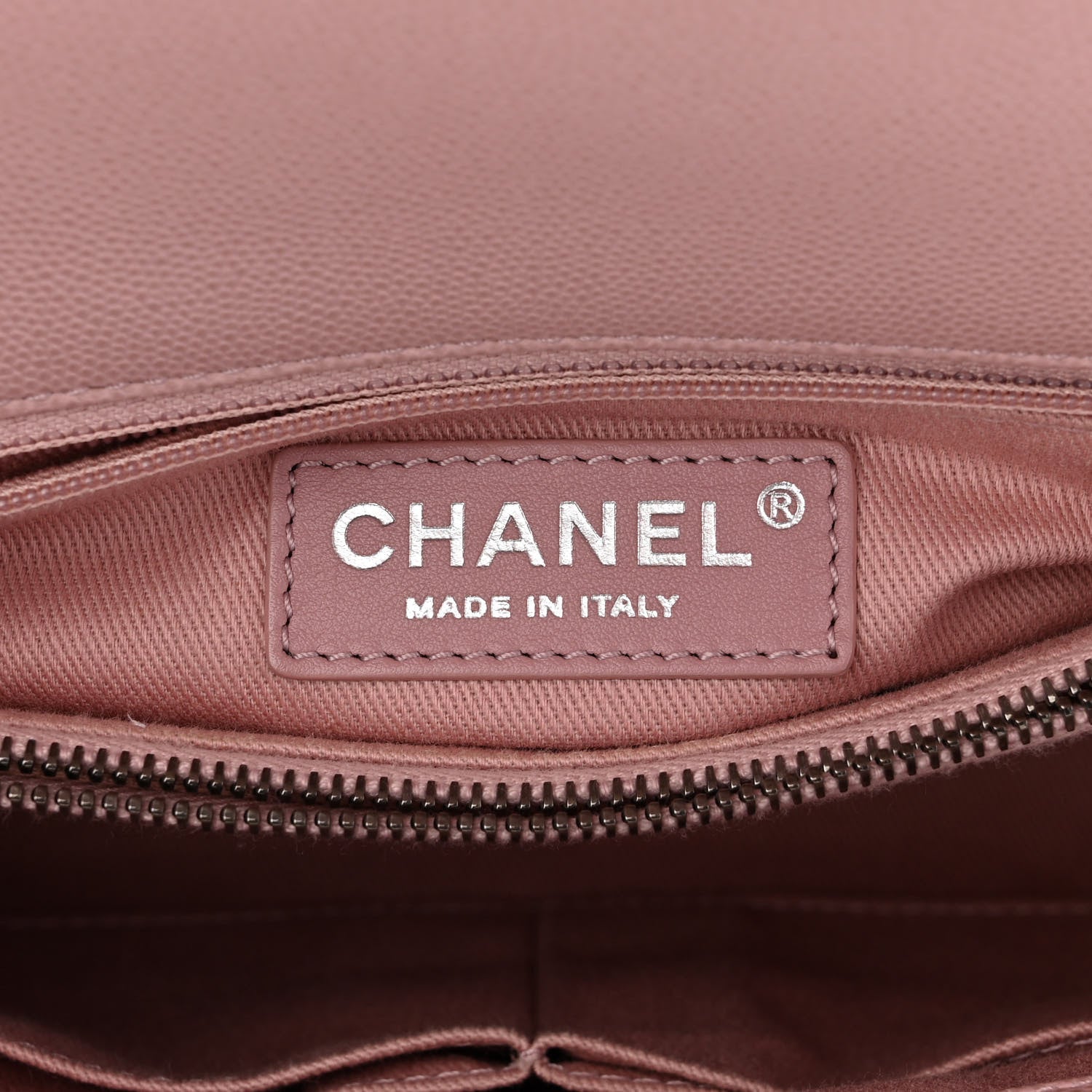 Chanel Caviar Quilted Small Coco Handle Flap Light Pink 6 of 10