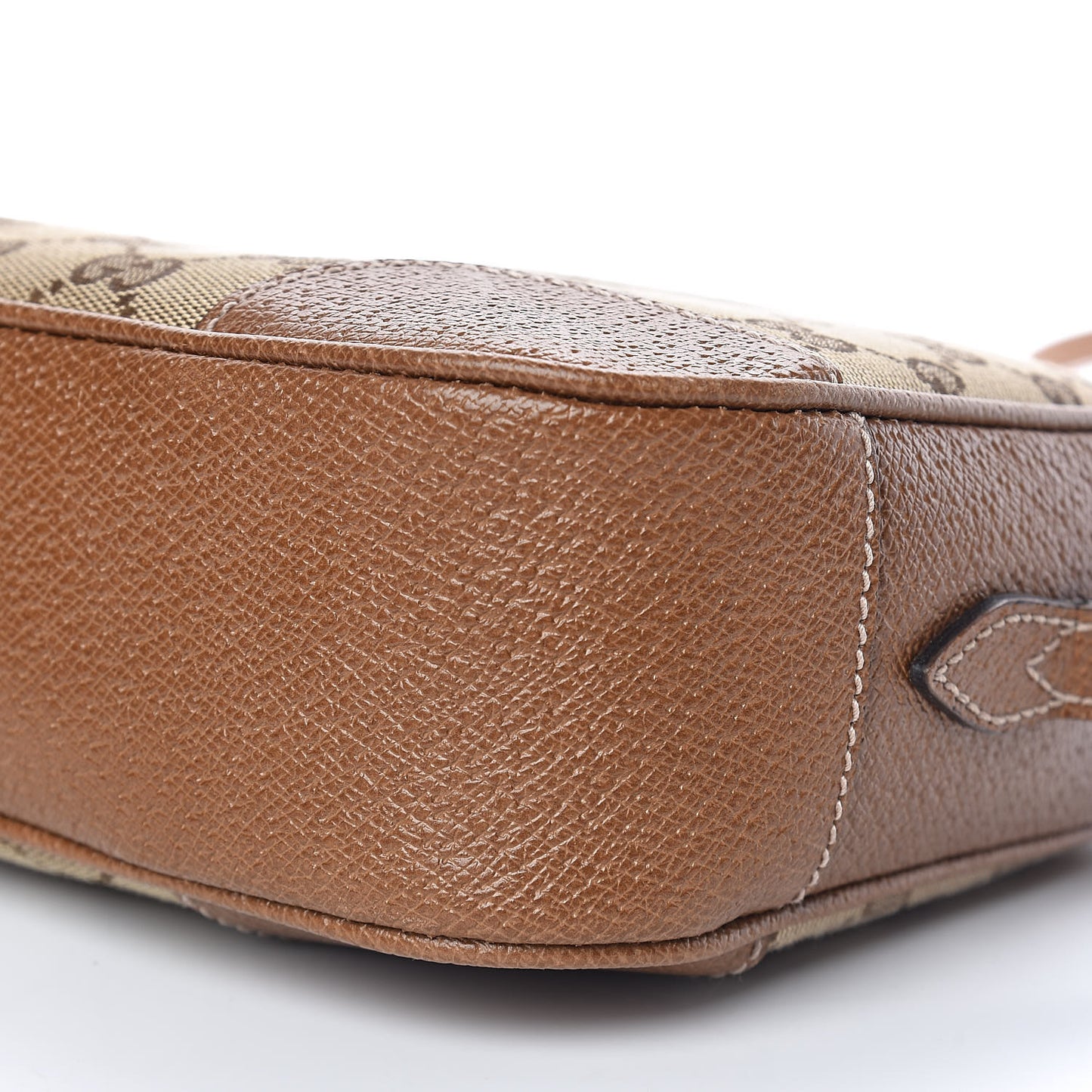 Monogram Mini Bree Messenger Bag Beige Tabacco
