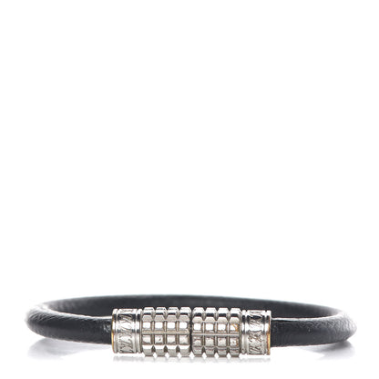 Louis Vuitton Taiga Digit Bracelet 17 Black 1 of 6