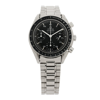 Omega Stainless Steel 39mm Speedmaster Chronograph Automatic Watch Black 3510.50.00 1 of 4