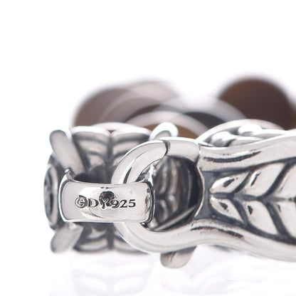 David Yurman Sterling Silver Tiger's Eye 8mm Spiritual Beads Bracelet 4 of 4