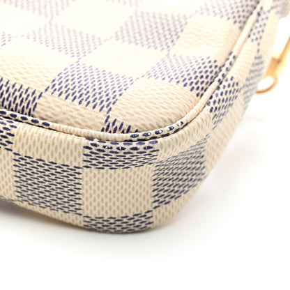 Louis Vuitton Damier Azur Mini Pochette Accessories 10 of 10