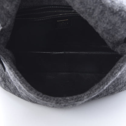 Fendi Wool Zucca Mama Baguette Grey 5 of 14