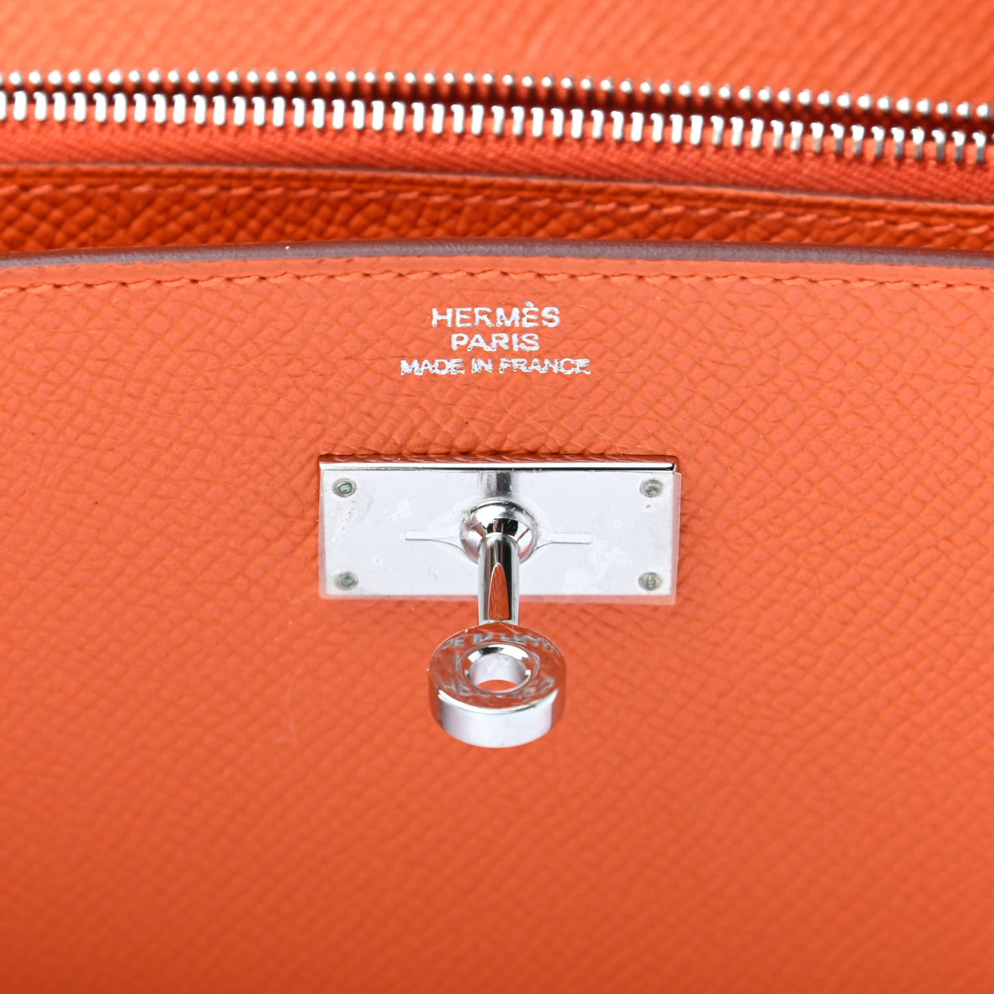 Epsom Kelly Longue Wallet Orange