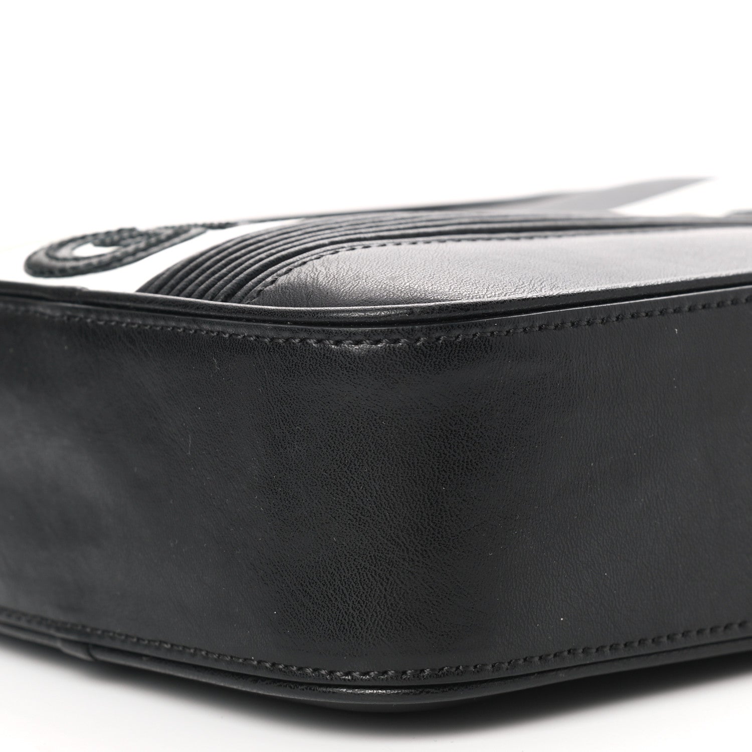 Givenchy Calfskin MC3 Crossbody Bag Black White 10 of 10