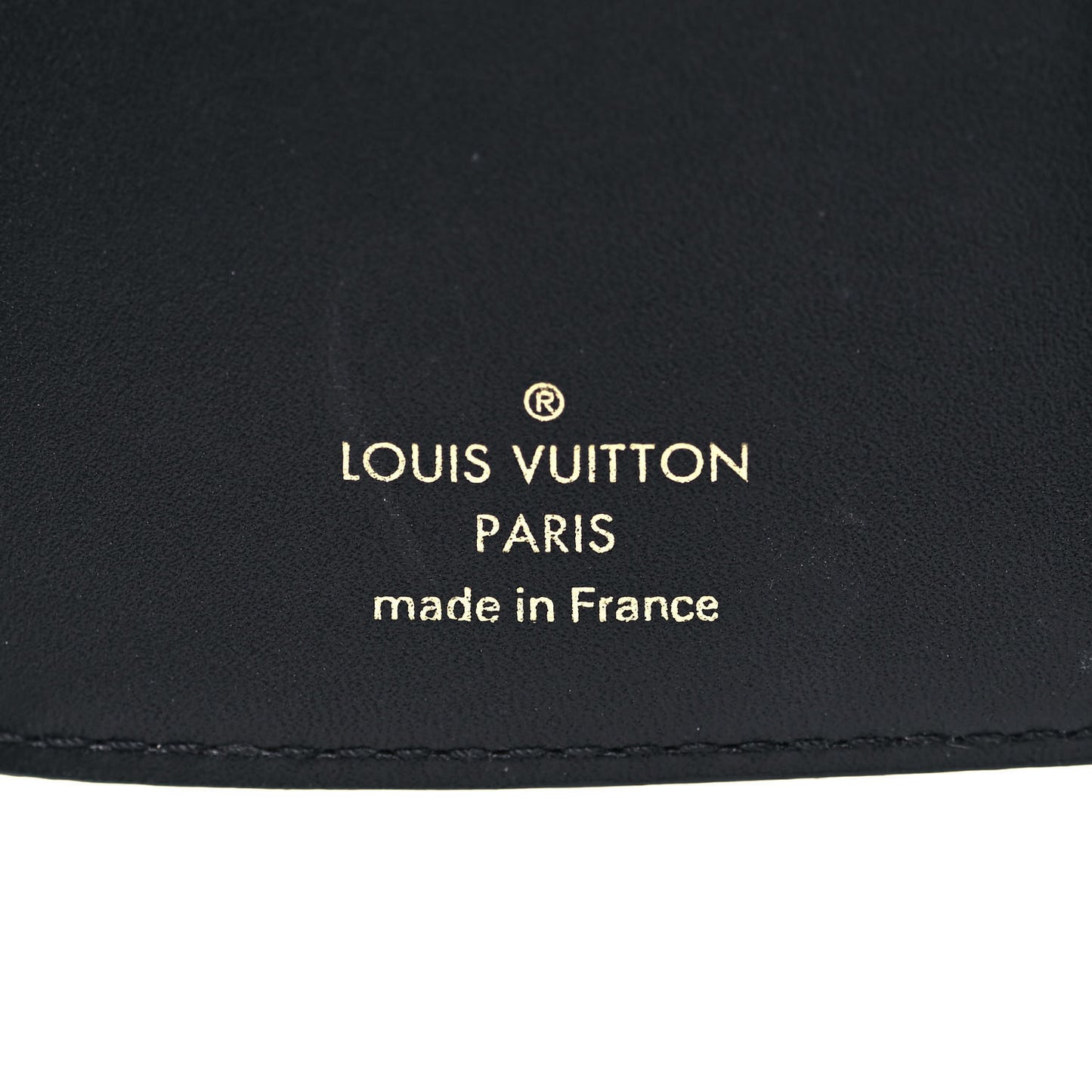 Monogram Flower Lock Compact Wallet Black
