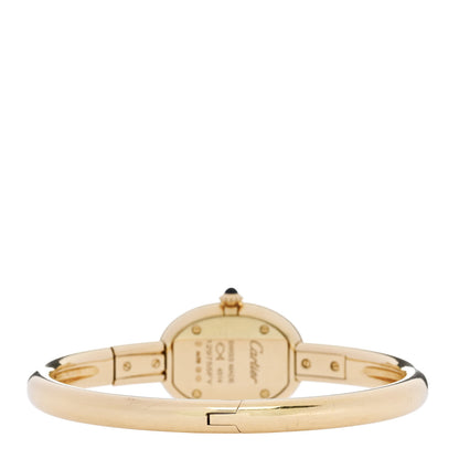 Cartier 18K Yellow Gold 19mm Baignoire Quartz Watch 3 of 5