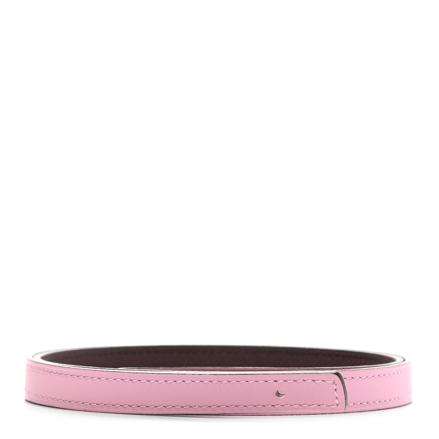 Swift Epsom 13mm Belt Strap 70 Mauve Sylvestre Rouge Sellier 70 28
