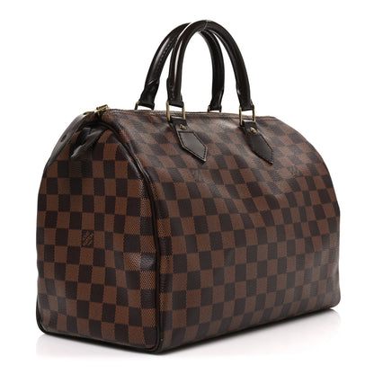 Louis Vuitton Damier Ebene Speedy 30 2 of 10