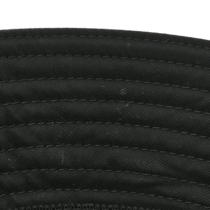 Prada Re-Nylon Metal Triangle Logo Womens Bucket Hat S Black 9 of 9