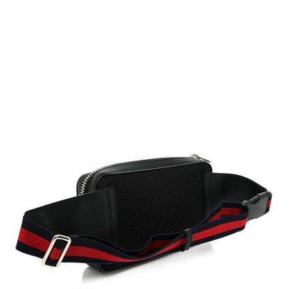 Gucci Soft GG Supreme Monogram Web Belt Bag Black Grey 3 of 9