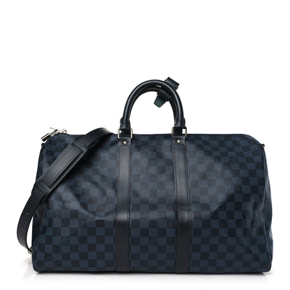 Louis Vuitton LOUIS VUITTON Damier Cobalt Keepall Bandouliere 45 1 of 7