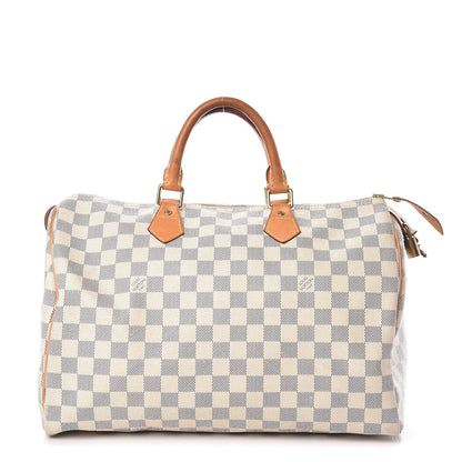 Louis Vuitton Damier Azur Speedy 35 1 of 14