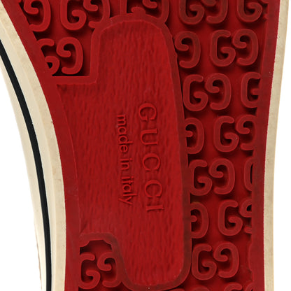 Gucci GG Monogram Web Womens 1977 Tennis Sneakers 35.5 Beige Ebony Mystic White 38 Beige Ebony Mystic White 7 of 8