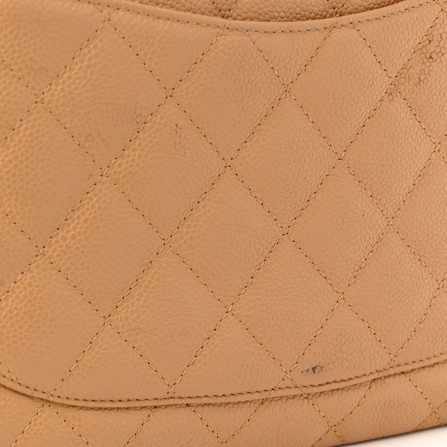 Chanel Caviar Quilted Timeless CC Shoulder Bag Beige 13 of 13