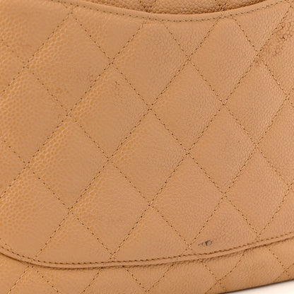 Chanel Caviar Quilted Timeless CC Shoulder Bag Beige 13 of 13