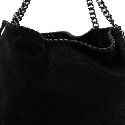 Stella McCartney Shaggy Deer Small Falabella Tote Black 7 of 10