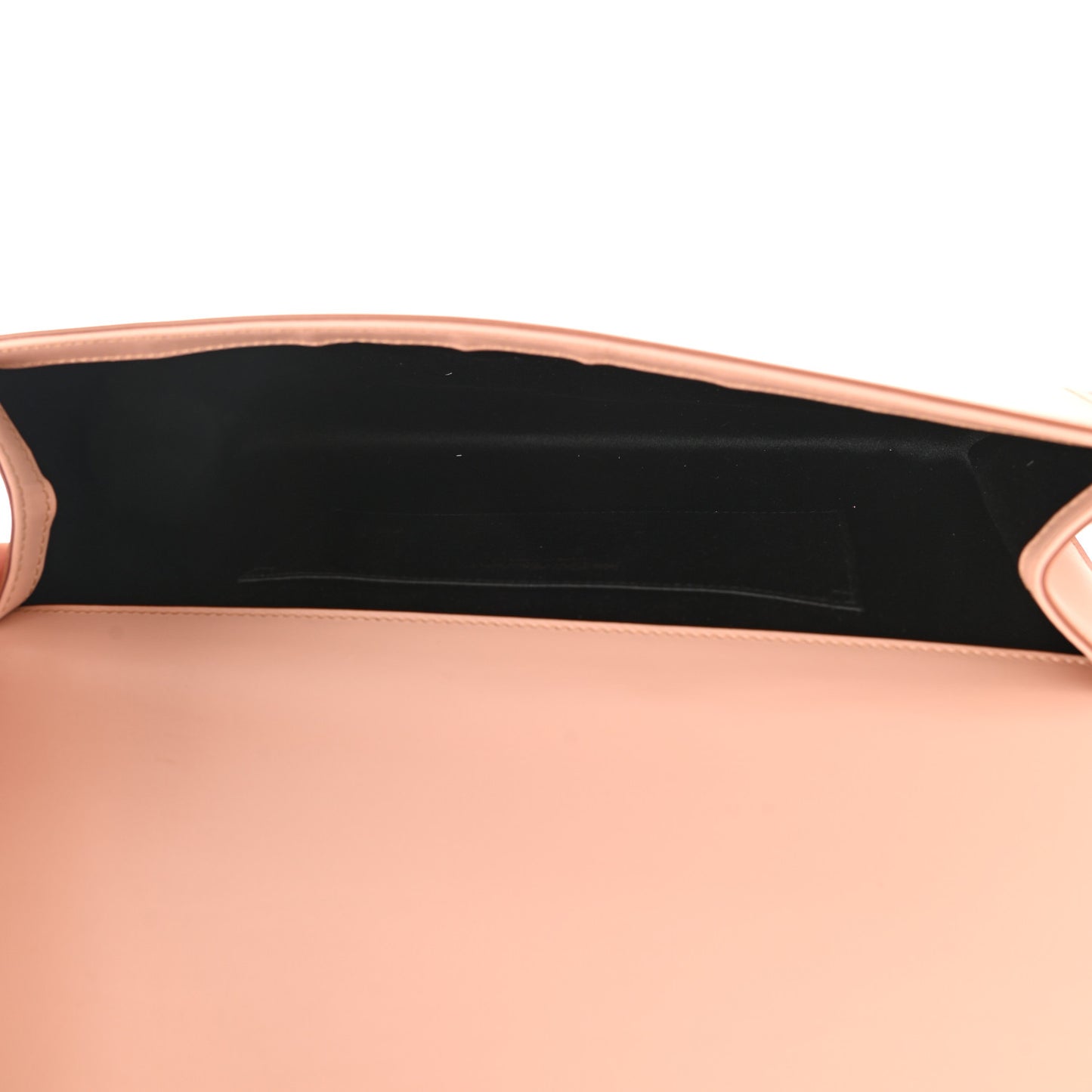 Calfskin Monogram Large Belle De Jour Clutch Pink