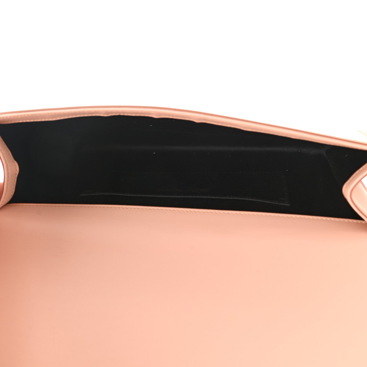 Saint Laurent Calfskin Monogram Large Belle De Jour Clutch Pink 5 of 7