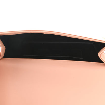 Saint Laurent Calfskin Monogram Large Belle De Jour Clutch Pink 5 of 7