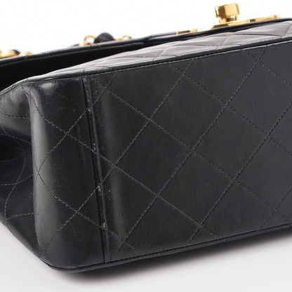 Chanel Lambskin Quilted XL Jumbo Single Flap Black 14 of 15