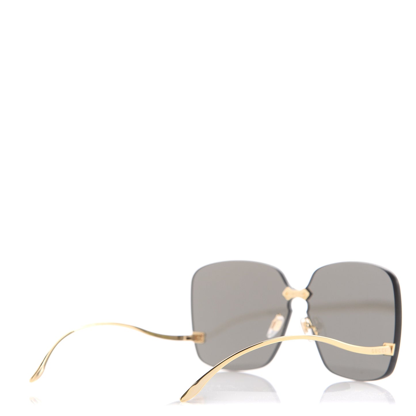 Rimless Sunglasses GG0352S Gold