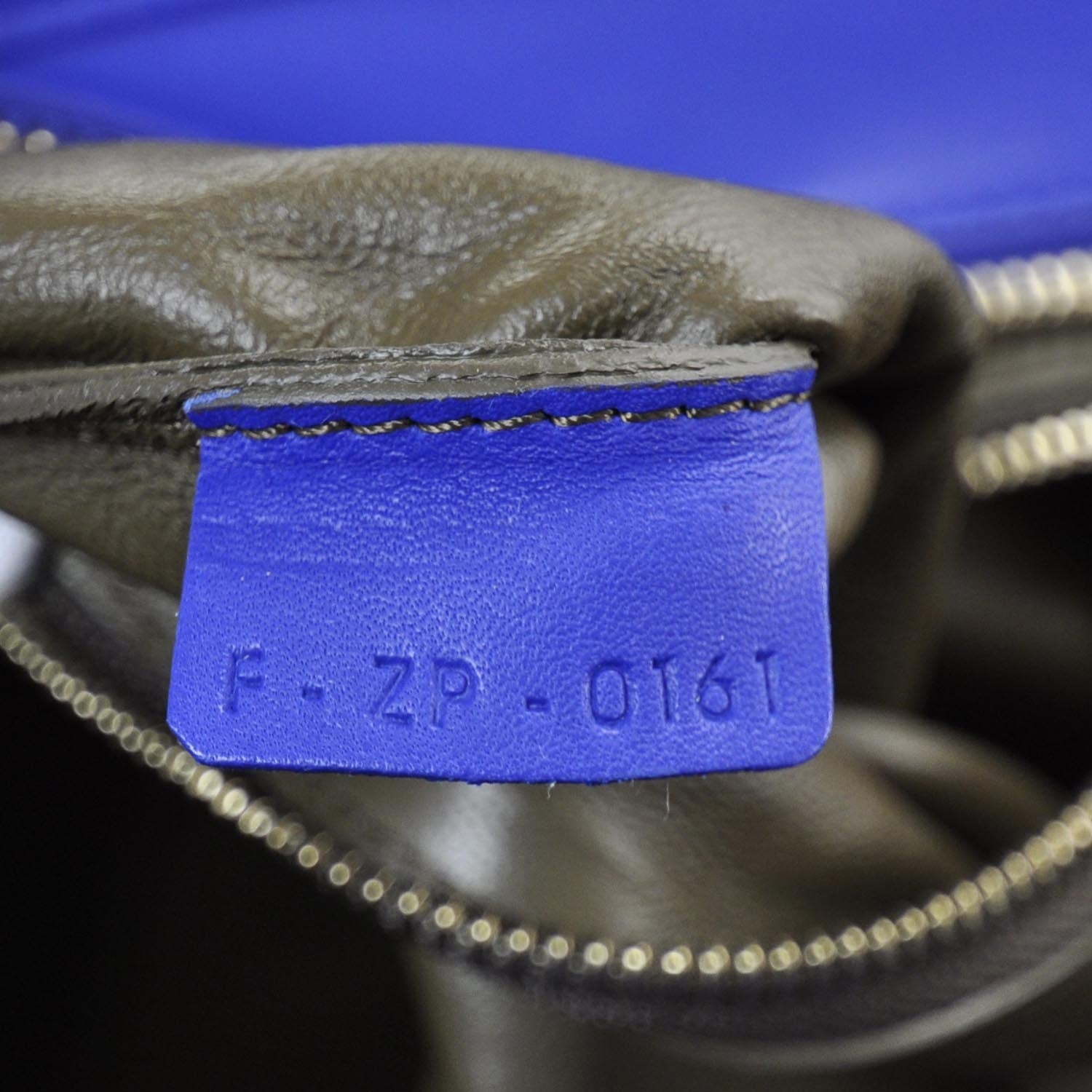 Celine Smooth Calfskin Mini Luggage Bag Royal Cobalt 9 of 9
