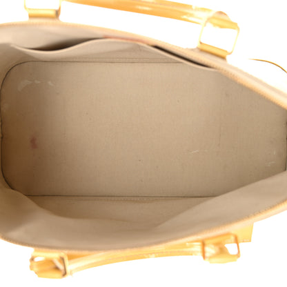 Louis Vuitton Vernis Alma GM Blanc Corail 5 of 17
