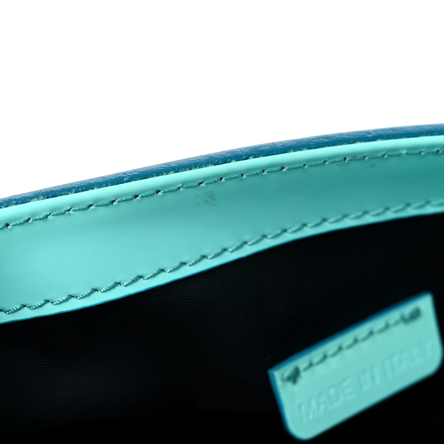 Patent Leather Leigh Small Crossbody Bag Opal