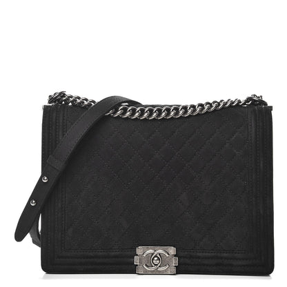 Chanel Iridescent Caviar Quilted Large Boy Flap Black 1 of 15