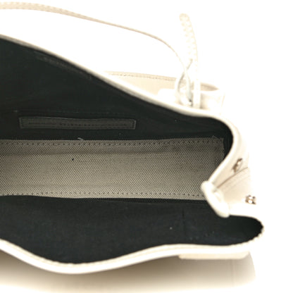 Balenciaga Cotton Canvas Calfskin Navy Cabas XS Natural 4 of 15